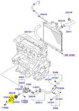 Kia Picanto Termostat Kapaği (2015-2017) 1.2 2563103000