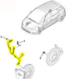 Citroen C4 Picasso Ön Abs Kablosu (2013-2019) 1.6 HDI 9674852280