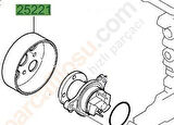 Hyundai İ10 Devirdaim Kasnaği (2010-2016) 1.2 2522103000