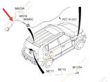 Kia Soul Silecek Fiskiye Memesi Arka (2011-2018) 1.6 989302K000