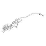  Connect Arka Kapi Kolu İç (2002-2009) 1.8 L TDCI 2T14V224A37CK