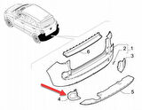 Fiat 500L Arka Sis Sol (2012-2020) 1.4, 1.3 JTD, 1.6 JTD 735572454