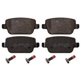  S-Max Arka Fren Balatasi (2011-2013) 1.6 TDCI DURATORG, 2.0 TDCI DURATORG 6G912M008GF
