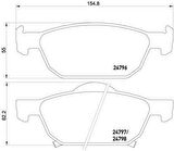 Honda Accord Ön Fren Balata (2009-2015) 2.0 45022TL1G00