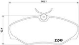 Opel Vivaro Ön Fren Balata (2002-2013) 1.9 DTI, 2.0 CDTI 7701054771