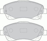 Toyota Avensis Ön Fren Balata (2003-2010) 1.6, 1.8, 2.0 0446505130
