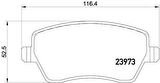 Nissan Micra Ön Fren Balata (2002-2017) 1.5, 1.2, 1.4 410604775R
