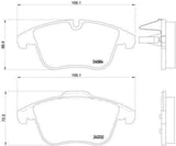 Volvo S60 Ön Fren Balatası (2014-2018) 425403 AYD60280A 1.6