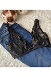 BRALET SİYAH DANTELLİ Beden 90B Renk SİYAH