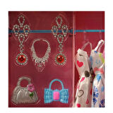 Kar Prensesi Gardolabı Kıyafetleri Aksesuarları 30 Parça