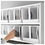 IKEA Skubb 4'lü Ayakkabı Kutusu - BEYAZ