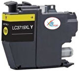 Brother Uyumlu  LC-3719XL Sarı Muadil Kartuş Yüksek Kapasiteli