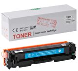 HP Uyumlu CF401X (201X) & CANON Uyumlu CRG-045HK Toner Mavi