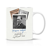 Atatürk Baskılı Kupa Bardak – Mustafa Kemal Atatürk Temalı Seramik Hediyelik