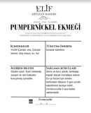 PUMPERNİCKEL EKMEĞİ
