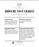 BRİOCHE TOST EKMEĞİ