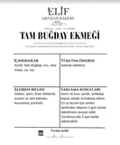 EKŞİ MAYALI TAM BUĞDAY EKMEĞİ 