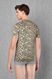 Erkek Kamuflaj T-shirt 2560