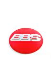 BBS Jant Göbek Arması Kırmızı Yapıştırma 4 Adet 68mm 