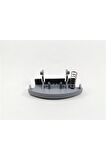 VW Passat Kol Dayama Mandalı Gri 1996-2000 3B0868445