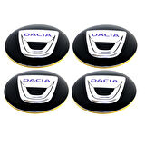 DACIA Jant Göbek Arması Yapıştırma 4 Adet 56mm