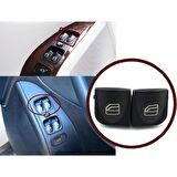 MERCEDES C280 Sol Cam Düğmesi 2 Adet 2006-2007