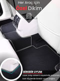 Volkswagen Passat B7 (2011-2014) Uyumlu EVA Paspas Tam Set–Araca Özel,Su Geçirmez,Hızlı Montaj 1605