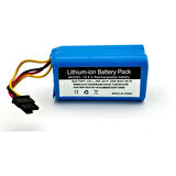 Symbol Xbot5 Pro Robot Süpürge 3200 Mah Yanmaz Batarya – 14.4V Li-ion Güç Kaynağı | Sürekli ve Güçlü Temizlik Deneyimi!