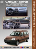 CITROEN BERLİNGO (1996-2006) Torpido Örtüsü Ön Göğüs Torpido Koruma Çatlamayı Engeller Tam Uyum