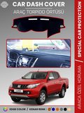 MITSUBISHI L200 (2015-2021) Torpido Örtüsü Ön Göğüs Koruma Araca Özel Tam Uyum Kaymaz  4912