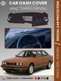 BMW E34 5 SERİSİ AİRBAGSİZ (1988-1996) Torpido Örtüsü Panel Torpido Koruma Tam Uyum Çatlamayı Önler 1277