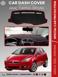FIAT BRAVO (2007-2014) Torpido Örtüsü Ön Göğüs Torpido Koruma Tam Uyum Çatlamayı Önler Kolay Montaj 9348