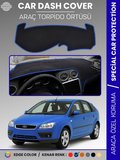 FORD FOCUS 2 (2005-2008) Torpido Örtüsü Panel Torpido Koruma Tam Uyum Çatlamayı Önler Kolay Montaj 3089