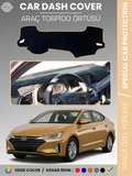 HYUNDAİ ELANTRA (2017-2020) Torpido Örtüsü Ön Göğüs Halı Araca Özel Çatlamayı Önler Kaymaz 4721