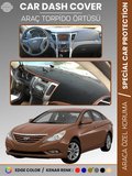 HYUNDAİ SONATA (2007-2012) Torpido Örtüsü Ön Göğüs Tam Uyum Çatlamayı Önler Kaymaz Kolay Montaj 6951