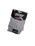 Sedef 2 Adet Gri Renk Havlu Bel Boxer
