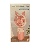 Cartoon USB Şarjlı El Fanı I Mini Taşınabilir Fan I Yaz Serinleticisi I Vantilatör I Taşınabilir Fan