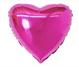 Brokoli Home 2 Adet Folyo Balon Fuşya Koyu Pembe Uçan Balon 45 Cm 18 İnç