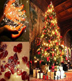 Ev Balkon Ve Parti İçin 3 Metre Pilli Gün Işığı Peri Led Yılbaşı Süsü Işık 