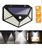 Brokoli Home Güneş Enerjili Hareket Sensörlü Ip65 Suya Dayanıklı 100 Led Lamba Solar Bahçe Aydınlatması