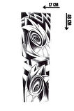 Geçici Tribal Figürlü Dövme Tattoo