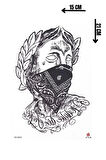 Mitoloji Heykel Geçici Dövme Tattoo