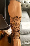 Kaptan Kedi Geçici Dövme Tattoo