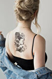 Kadın Ve Yılan Modelli Geçici Dövme Tattoo