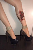Gül Ve Üçgen Geçici Dövme Tattoo