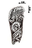 Geçici Karışık Figürlü Dövme Tattoo
