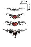 Geçici Karışık Figür Dövme Tattoo