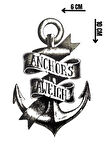Geçici Çapa Figürlü Dövme Tattoo