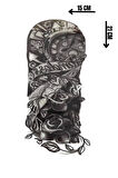 Geçici Karışık Figürlü Dövme Tattoo