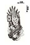 Geçici Karışık Figürlü Dövme Tattoo